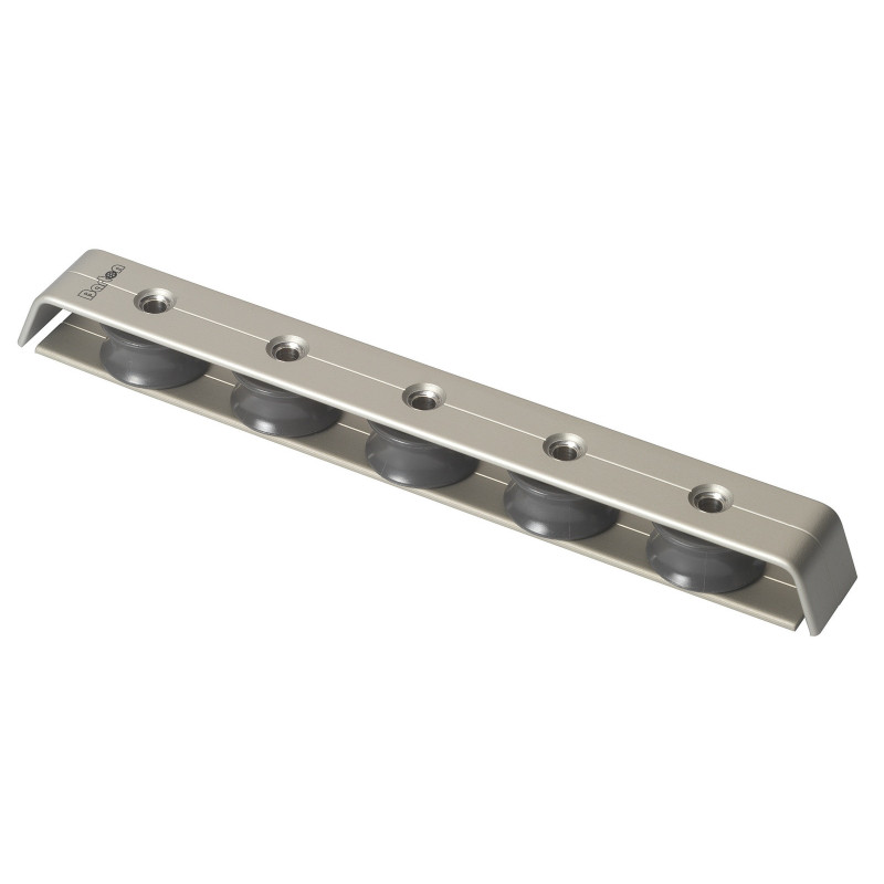 BARTON Decksorganiser gleitl. 32mm, Seil 12mm, 5 Rollen
