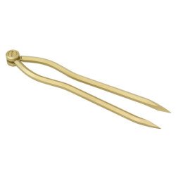 Marinezirkel, klassisch Messingfarben matt 185mm
