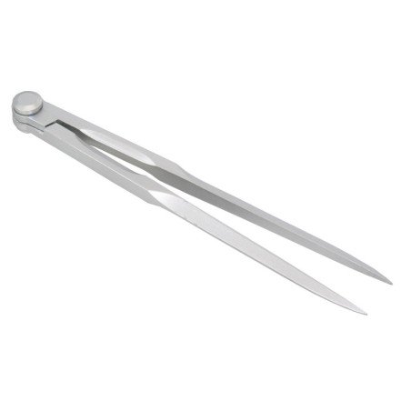 Marinezirkel, klassisch Nickelfarben matt 180mm