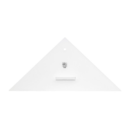 Anlegedreieck mit festem Griff Plexiglas 330mm