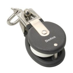 BARTON Snatchblock gleitl. 48mm, Seil 16mm, Schäkel