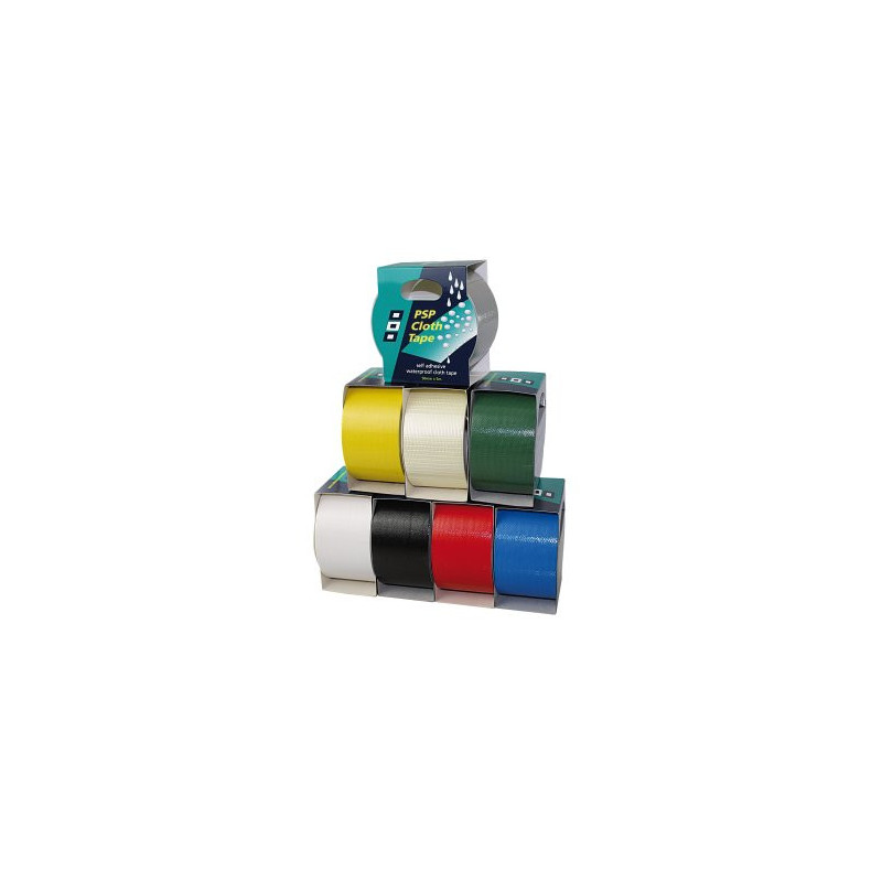 PSP Gewebeband, selbstkl. Cloth Tape 50mm 5m klar