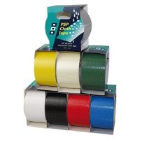 PSP Gewebeband, selbstkl. Cloth Tape 50mm 5m gelb