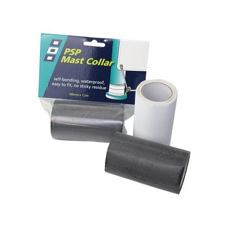 PSP Mastkragen-Klebeband Mast Collar 100mm 1,5m schwarz