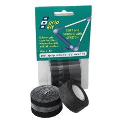 PSP Griff-Tape Gummi 30mm 1,8m, schwarz