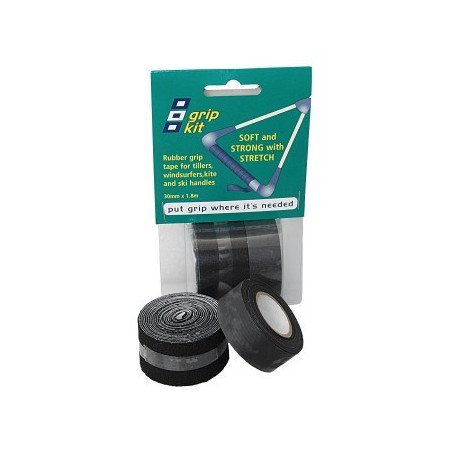 PSP Griff-Tape Gummi 30mm 1,8m, schwarz