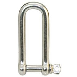 Rundschäkel lang A4 Pin 6mm 10St.