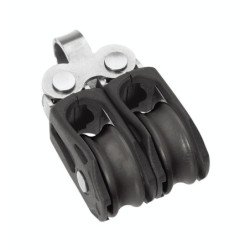 BARTON Doppelblock gleitl. 20mm, Seil 5mm, Auge