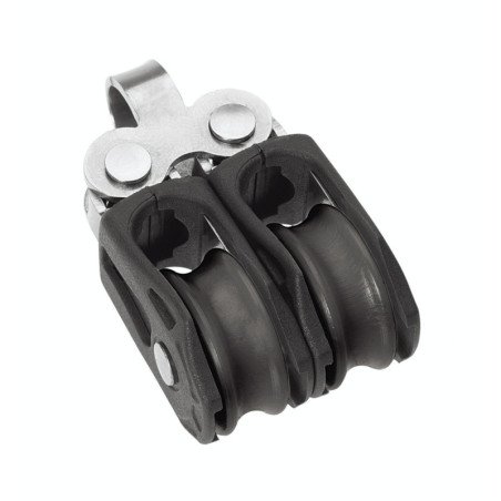 BARTON Doppelblock gleitl. 20mm, Seil 5mm, Auge