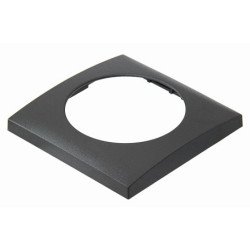 BERKER Rahmen mit Deckel Integro Flow chrom matt