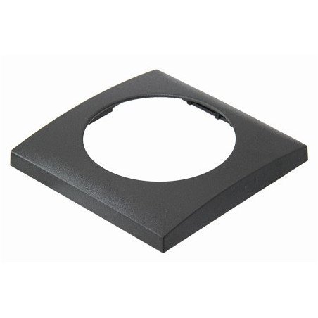 BERKER Rahmen mit Deckel Integro Flow braun matt