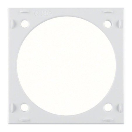 BERKER Distanzring Integro Flow 10mm chrom matt