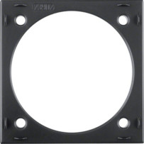 BERKER Distanzring Integro Flow 10mm anthrazit glänzend