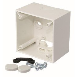 BERKER Aufbaugehäuse Integro Flow 16mm polarweiß glänzend