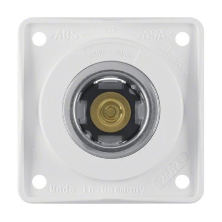 BERKER Steckdose Integro-Modul 12V 20A polarweiß glänzend