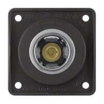 BERKER Steckdose Integro-Modul 12V 20A braun matt