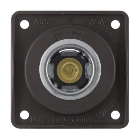 BERKER Steckdose Integro-Modul 12V 20A braun matt