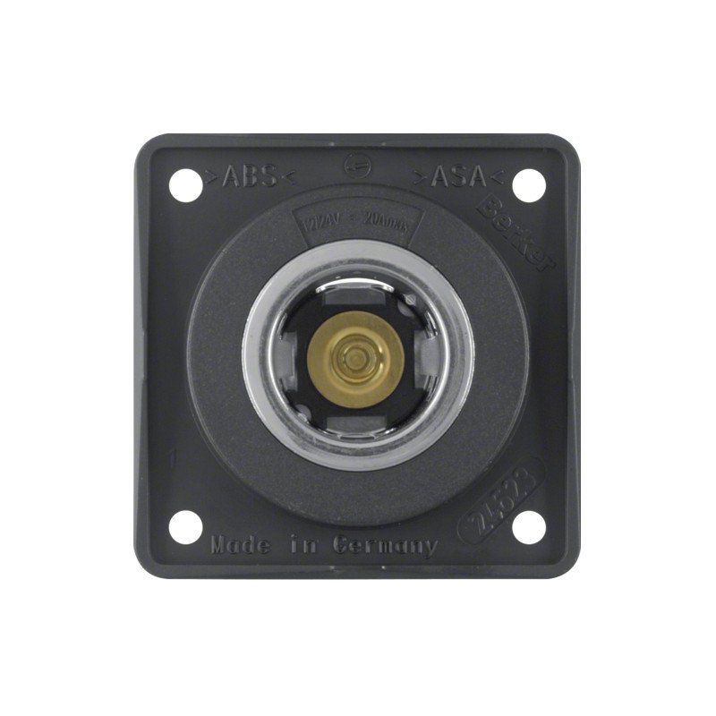 BERKER Steckdose Integro-Modul 12V 20A anthrazit matt