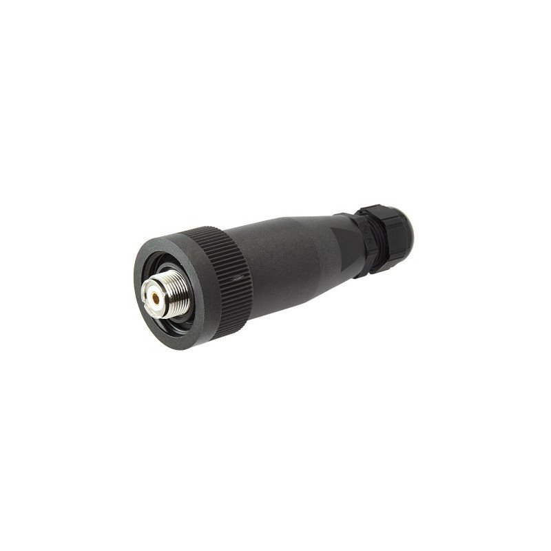 Koaxial Kupplungsdose PBT 50V für Kabel 10mm RG213