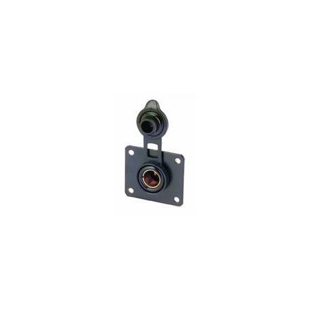 Einbau-Steckdose mit Deckel und Paneel 12/24V 16A für Stecker 12mm