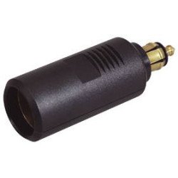 PRO CAR Adapter mit Stecker und Kupplung 21mm 12/24V 8A