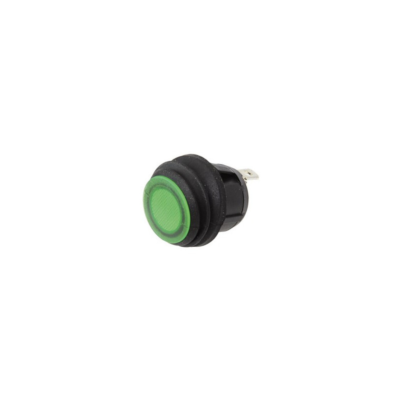 Wippschalter, rund 12/24V 10A 25mm ohne LED