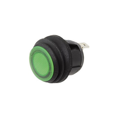 Wippschalter, rund 12/24V 10A 25mm ohne LED