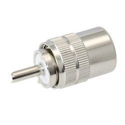 Koaxial Stecker für Kabel 10mm RG213