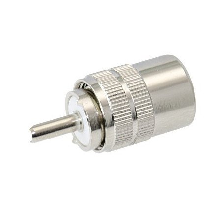 Koaxial Stecker für Kabel 10mm RG213