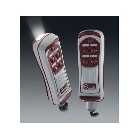 QUICK Fernbedienung HRC 12/24V für Ankerwinden 2-polig mit LED-Lampe