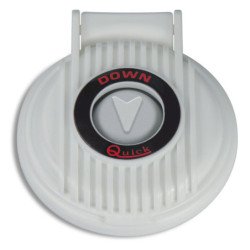 QUICK Fußschalter 900DW DOWN, Deckel weiß