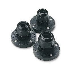 QUICK Kabeldurchführung Kunststoff/Gummi für Kabel 7-12mm 2St. SB-Pack