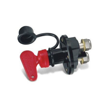 QUICK Batteriehauptschalter S14N Kunststoff 12/24V 140A schwarz/rot
