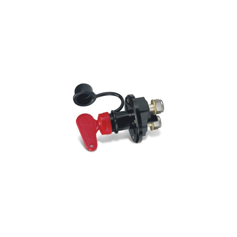 QUICK Batteriehauptschalter S20N Kunststoff 12/24V 200A schwarz/rot