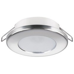 QUICK LED-Deckenleuchte Club TED C A4 12/24V 72mm, warmweiß, poliert