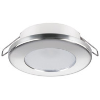 QUICK LED-Deckenleuchte Club TED C A4 12/24V 72mm, warmweiß, poliert