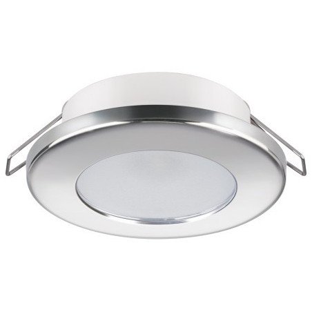 QUICK LED-Deckenleuchte Club TED C A4 12/24V 72mm, warmweiß, poliert