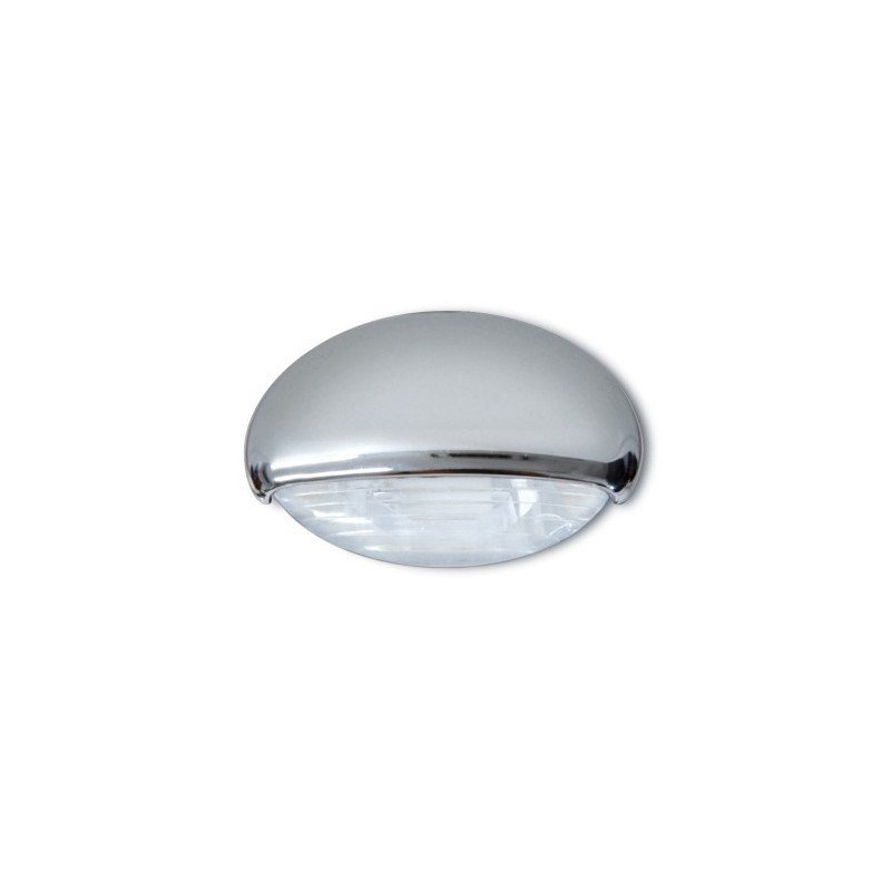 QUICK LED-Stufen-/Bodenleuchte Eyelid Kunststoff/Cr 12/24V tageslicht