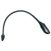 QUICK LED-Leseleuchte mit Schwanenhals Shark 30 12/24V 200mm, kaltweiß/rot