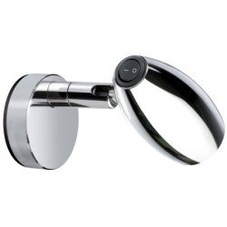 QUICK LED-Leseleuchte Olivia Alu/Cr 12/24V warmweiß