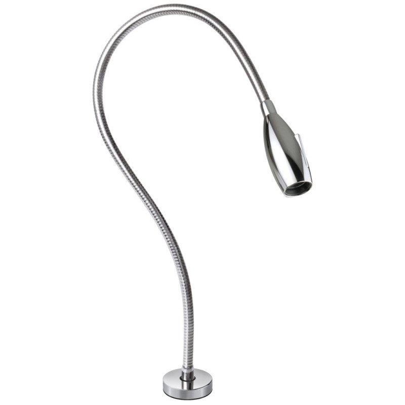 QUICK LED-Leseleuchte mit Schwanenhals Maya 60 12/24V 675mm, warmweiß