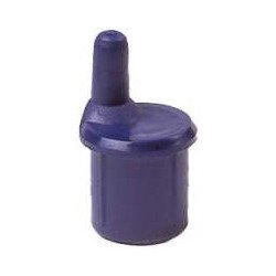 Spriet-Endstopfen Nylon für Standard-Spriet 25mm blau (Opti) 2St.