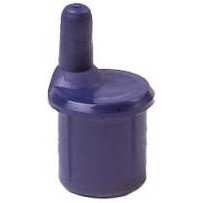 Spriet-Endstopfen Nylon für Standard-Spriet 25mm blau (Opti) 2St.