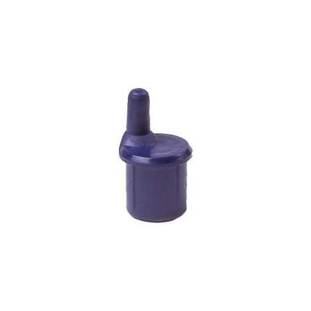 Spriet-Endstopfen Nylon für Standard-Spriet 25mm blau (Opti) 2St.