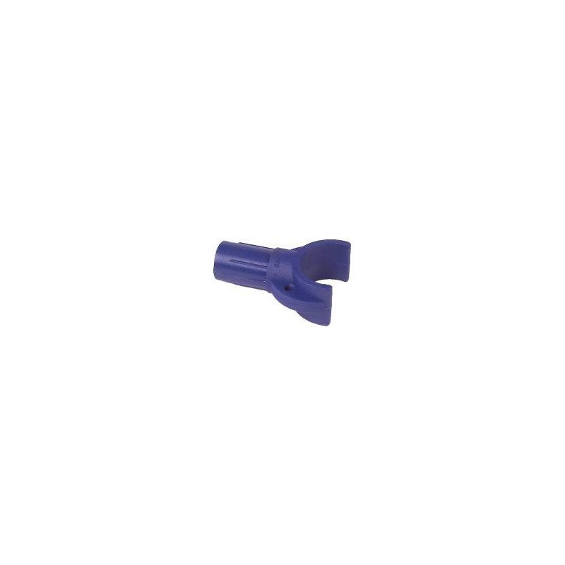 Gabel-Aufnahme Nylon für Standard-Baum 32mm blau (Opti)