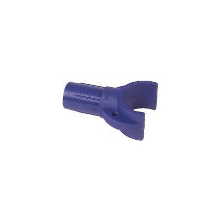 Gabel-Aufnahme Nylon für Standard-Baum 32mm blau (Opti)