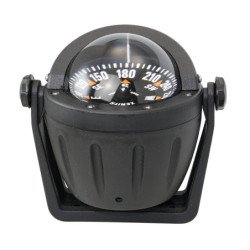 RIVIERA Kompass Zenith BZ2 12V 80mm, mit Haltebügel, schwarz