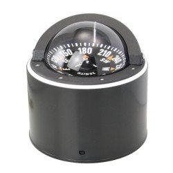 RIVIERA Kompass Zenith BZ3 12V 80mm, für Aufbau, schwarz