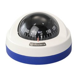 Kompass Aries blaue Basis+schwarze Karte+Licht