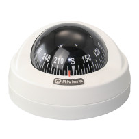 Kompass Aries  weiß+schwarze Karte+Licht